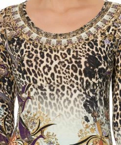 Camilla EBoutique (US) LONG SLEEVE FITTED TOP NOMADIC NYMPH Up To 30% Off