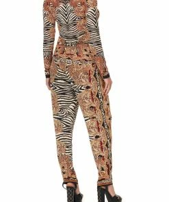 Camilla EBoutique (US) Up To 50% Off LONG SLEEVE FITTED TOP WILD FIRE