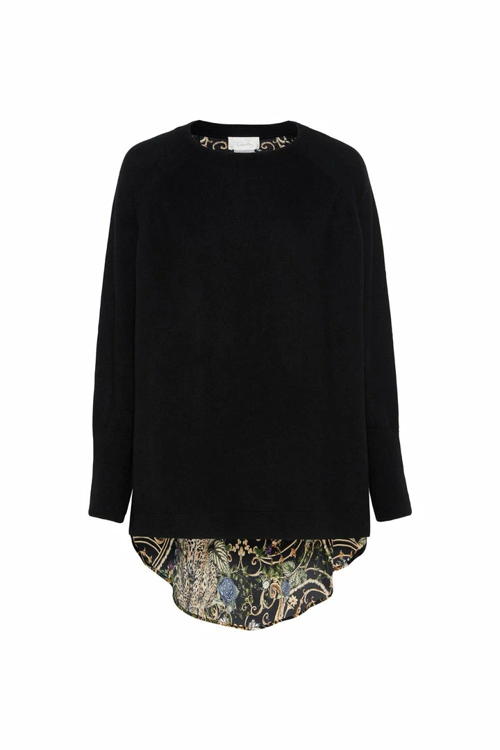 Camilla EBoutique (US) Up To 30% Off LONG SLEEVE JUMPER WITH PRINT BACK STUDIO 54