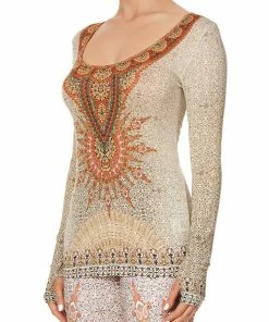 Camilla EBoutique (US) LONG SLEEVE TOP WITH THUMBHOLE TALITHA