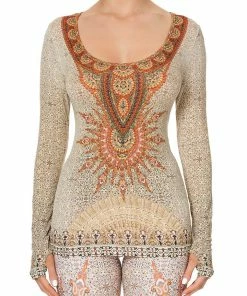 Camilla EBoutique (US) LONG SLEEVE TOP WITH THUMBHOLE TALITHA