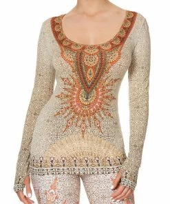 Camilla EBoutique (US) LONG SLEEVE TOP WITH THUMBHOLE TALITHA