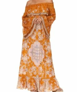 Camilla EBoutique (US) LONG TIERED RUFFLE DRESS MARRAKESH MAIDEN Up To 40% Off