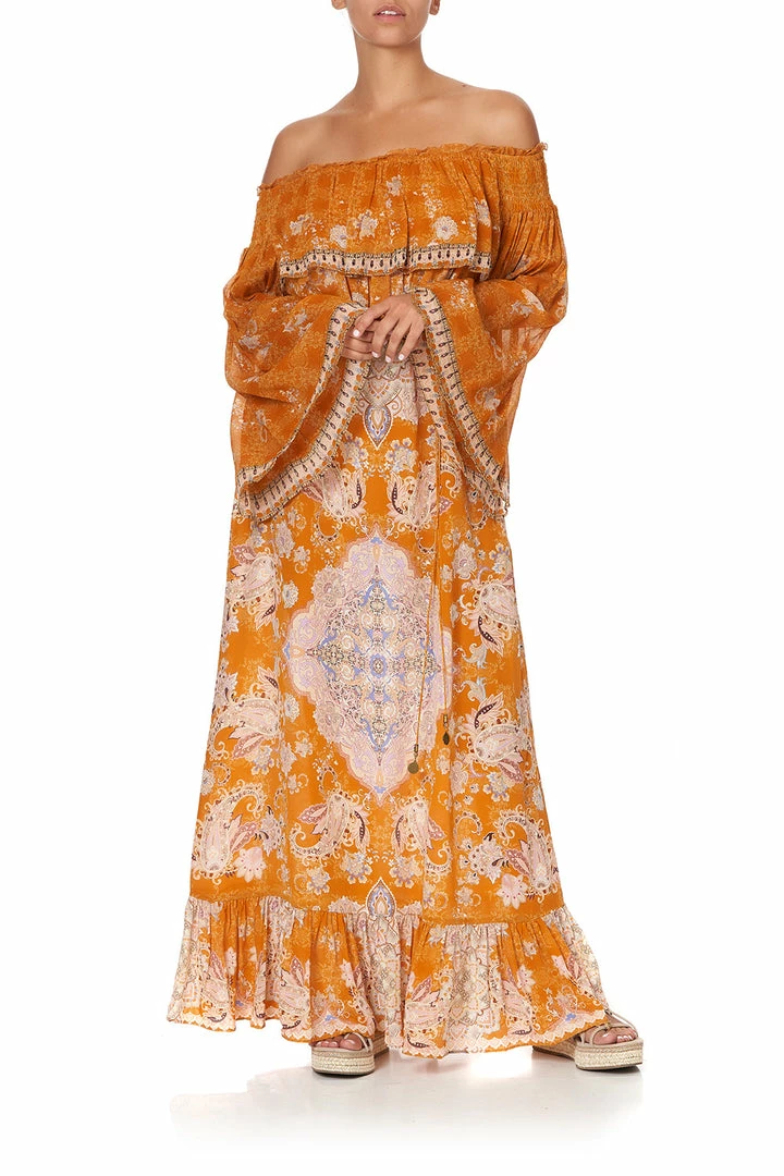 Camilla EBoutique (US) LONG TIERED RUFFLE DRESS MARRAKESH MAIDEN Up To 40% Off