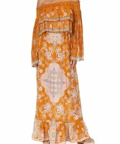 Camilla EBoutique (US) LONG TIERED RUFFLE DRESS MARRAKESH MAIDEN Up To 40% Off
