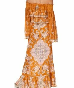 Camilla EBoutique (US) LONG TIERED RUFFLE DRESS MARRAKESH MAIDEN Up To 40% Off