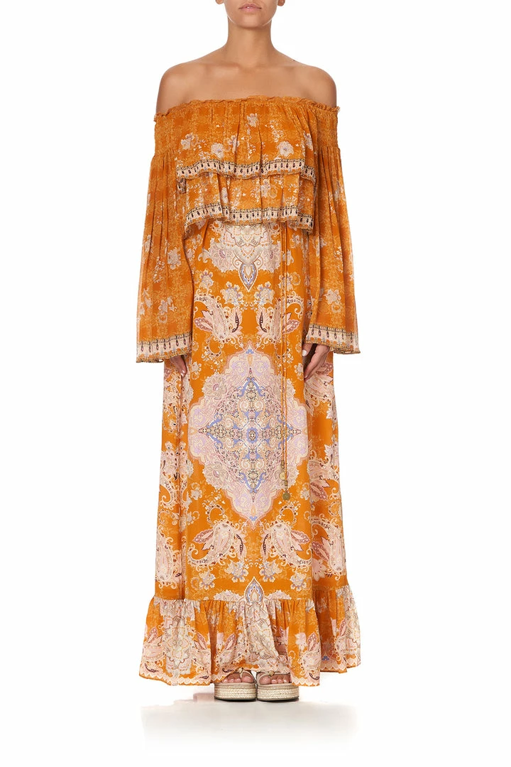Camilla EBoutique (US) LONG TIERED RUFFLE DRESS MARRAKESH MAIDEN Up To 40% Off