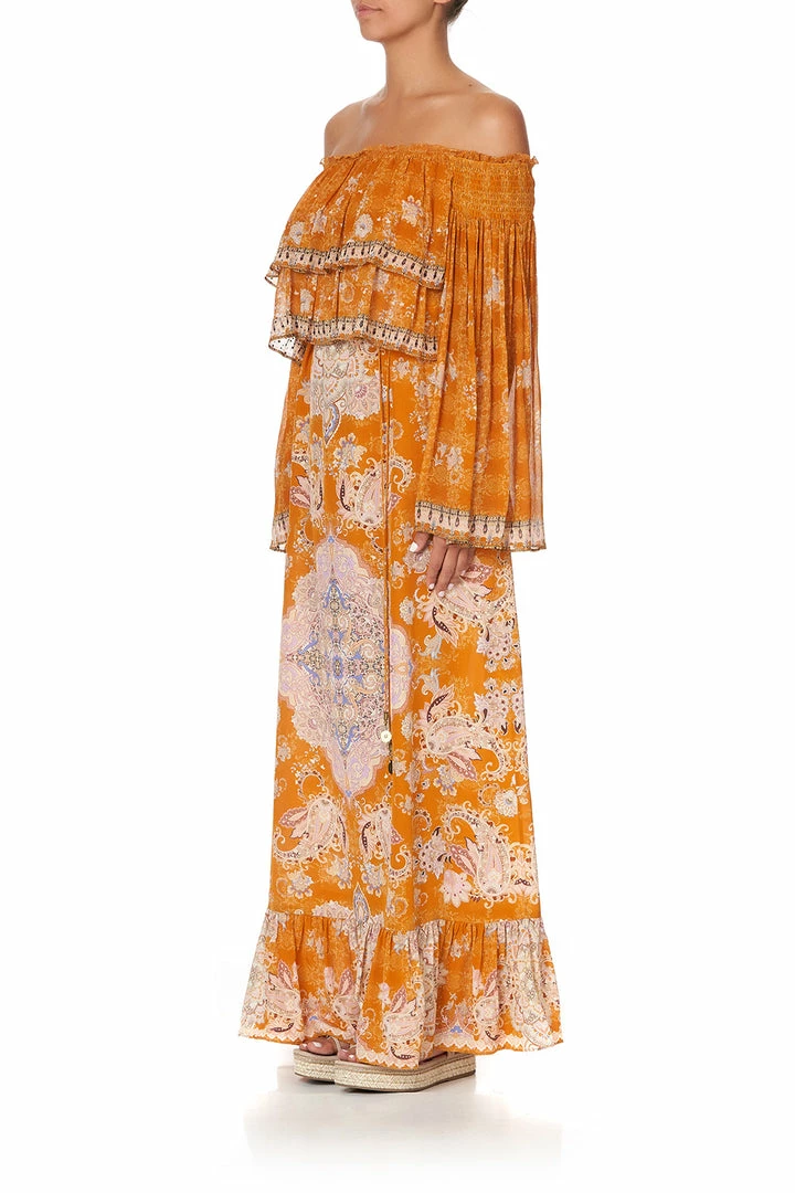 Camilla EBoutique (US) LONG TIERED RUFFLE DRESS MARRAKESH MAIDEN Up To 40% Off