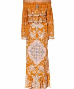 Camilla EBoutique (US) LONG TIERED RUFFLE DRESS MARRAKESH MAIDEN Up To 40% Off