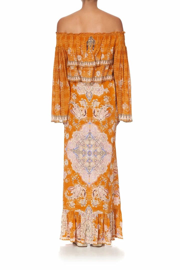 Camilla EBoutique (US) LONG TIERED RUFFLE DRESS MARRAKESH MAIDEN Up To 40% Off