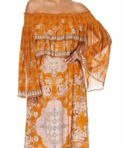 Camilla EBoutique (US) LONG TIERED RUFFLE DRESS MARRAKESH MAIDEN Up To 40% Off