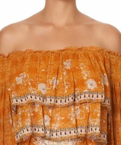 Camilla EBoutique (US) LONG TIERED RUFFLE DRESS MARRAKESH MAIDEN Up To 40% Off