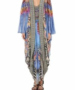 Camilla EBoutique (US) LONGE SLEEVE LONG CAPE LOVE ON THE WING