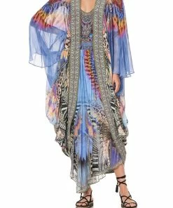 Camilla EBoutique (US) LONGE SLEEVE LONG CAPE LOVE ON THE WING