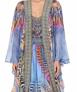 Camilla EBoutique (US) LONGE SLEEVE LONG CAPE LOVE ON THE WING