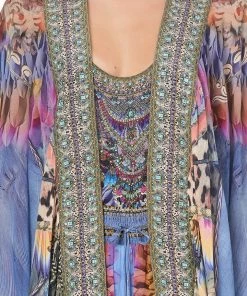 Camilla EBoutique (US) LONGE SLEEVE LONG CAPE LOVE ON THE WING