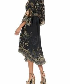 Camilla EBoutique (US) Up To 30% Off LOOSE BUTTON THROUGH DRESS THE JEWELLED ARROW