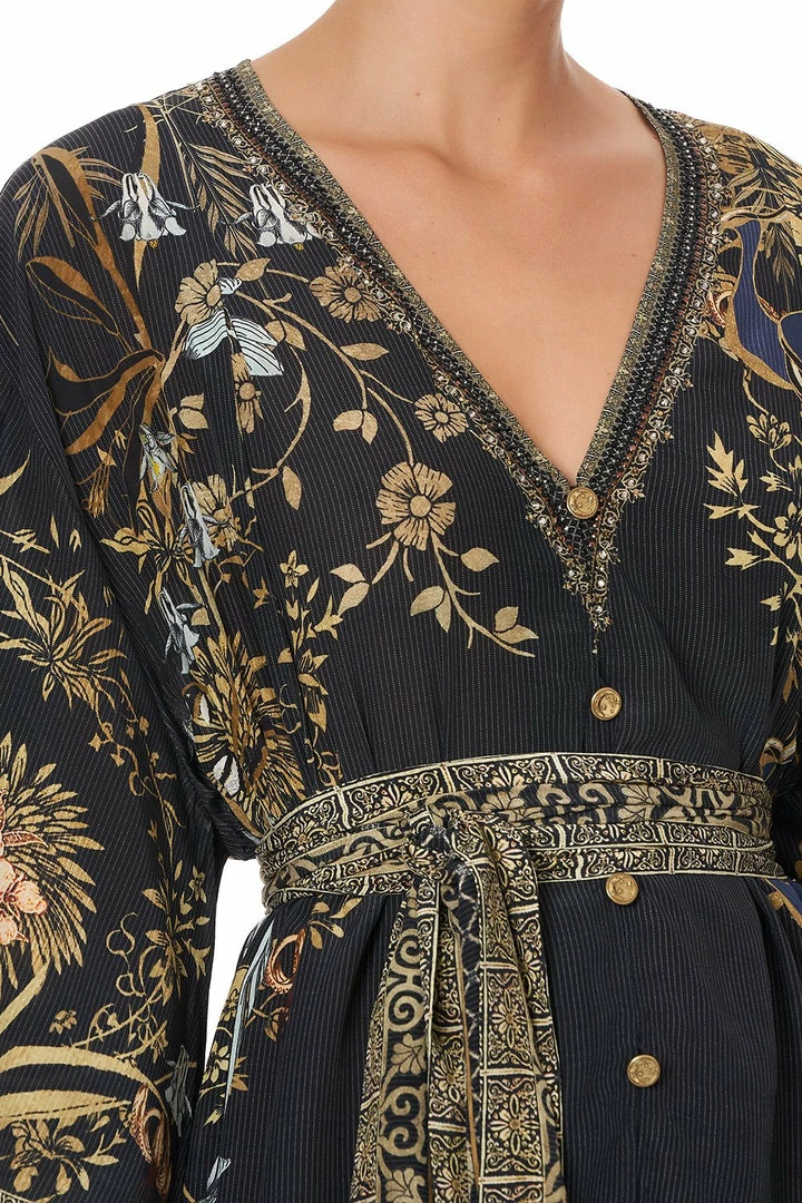 Camilla EBoutique (US) Up To 30% Off LOOSE BUTTON THROUGH DRESS THE JEWELLED ARROW