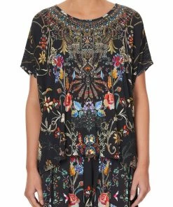 Camilla EBoutique (US) Sale Activewear & Loungewear LOOSE FIT ROUND NECK TEE DANCING IN THE DARK