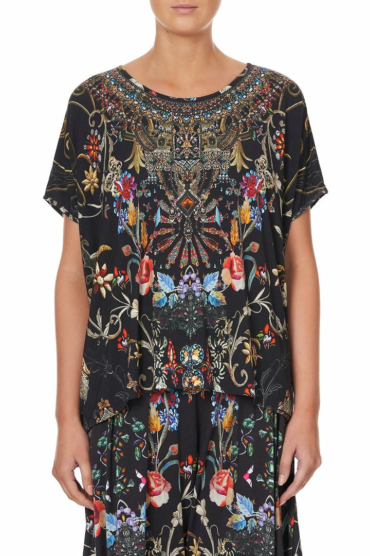 Camilla EBoutique (US) Sale Activewear & Loungewear LOOSE FIT ROUND NECK TEE DANCING IN THE DARK