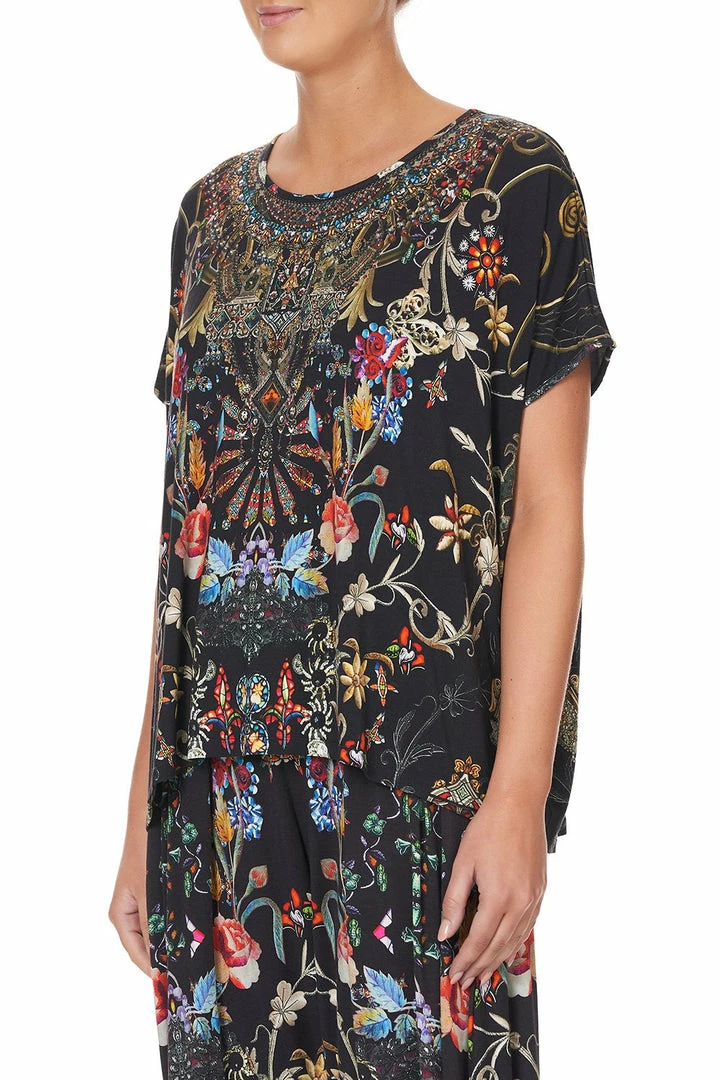 Camilla EBoutique (US) Sale Activewear & Loungewear LOOSE FIT ROUND NECK TEE DANCING IN THE DARK