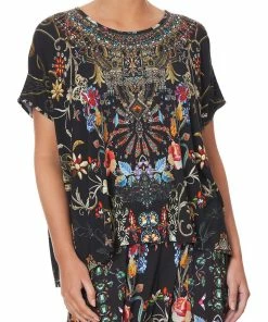 Camilla EBoutique (US) Sale Activewear & Loungewear LOOSE FIT ROUND NECK TEE DANCING IN THE DARK