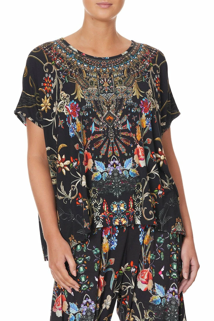 Camilla EBoutique (US) Sale Activewear & Loungewear LOOSE FIT ROUND NECK TEE DANCING IN THE DARK