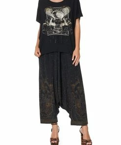 Camilla EBoutique (US) LOOSE FIT ROUND NECK TEE COBRA KING