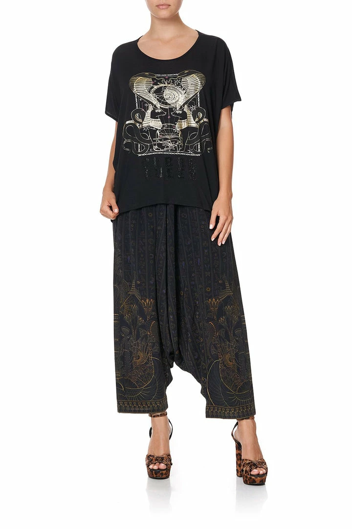 Camilla EBoutique (US) LOOSE FIT ROUND NECK TEE COBRA KING