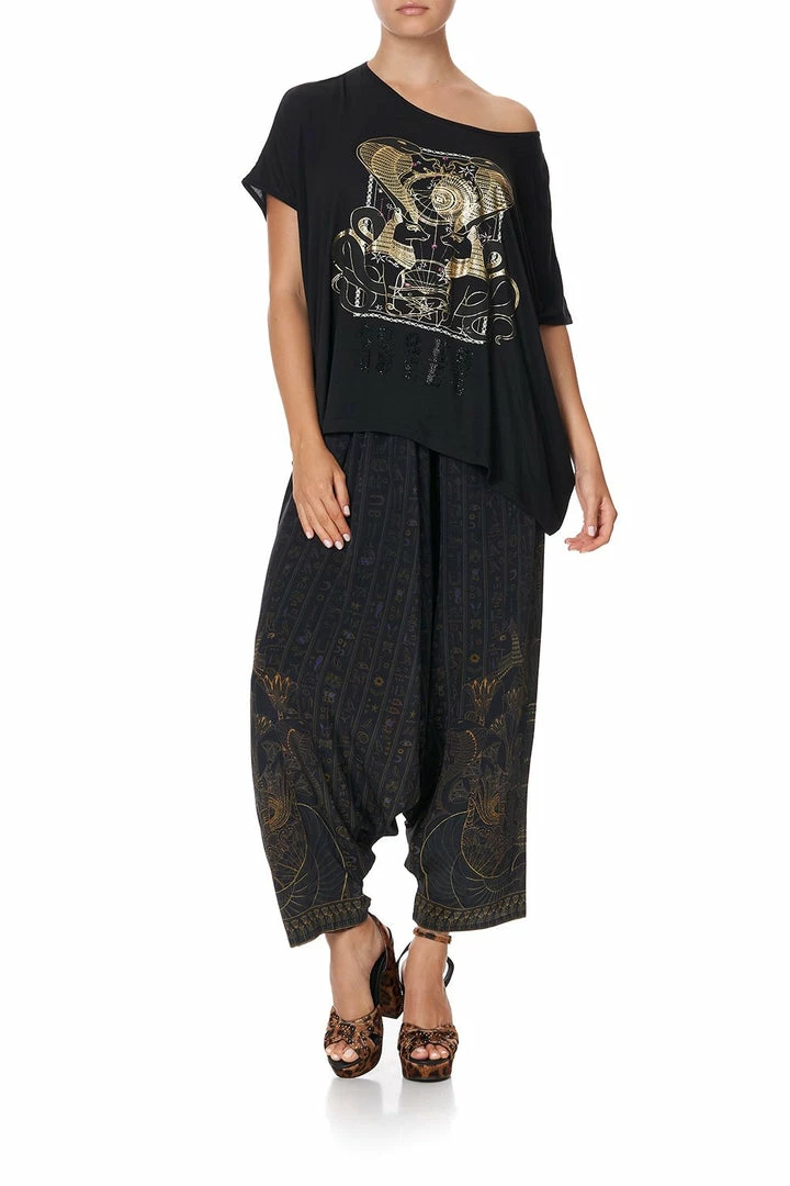 Camilla EBoutique (US) LOOSE FIT ROUND NECK TEE COBRA KING