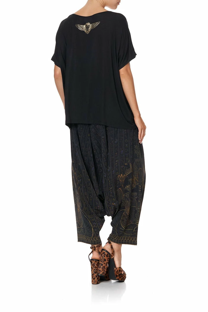 Camilla EBoutique (US) LOOSE FIT ROUND NECK TEE COBRA KING