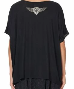 Camilla EBoutique (US) LOOSE FIT ROUND NECK TEE COBRA KING