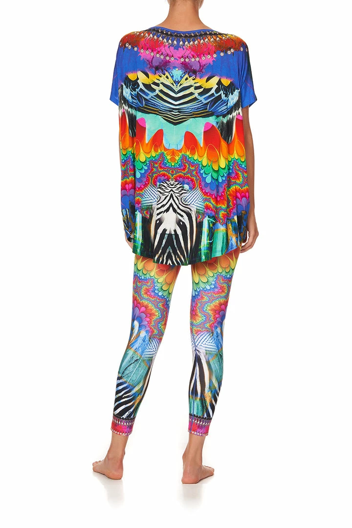 Camilla EBoutique (US) LOOSE FIT TEE RAINBOW GATHERING Sale Clothing