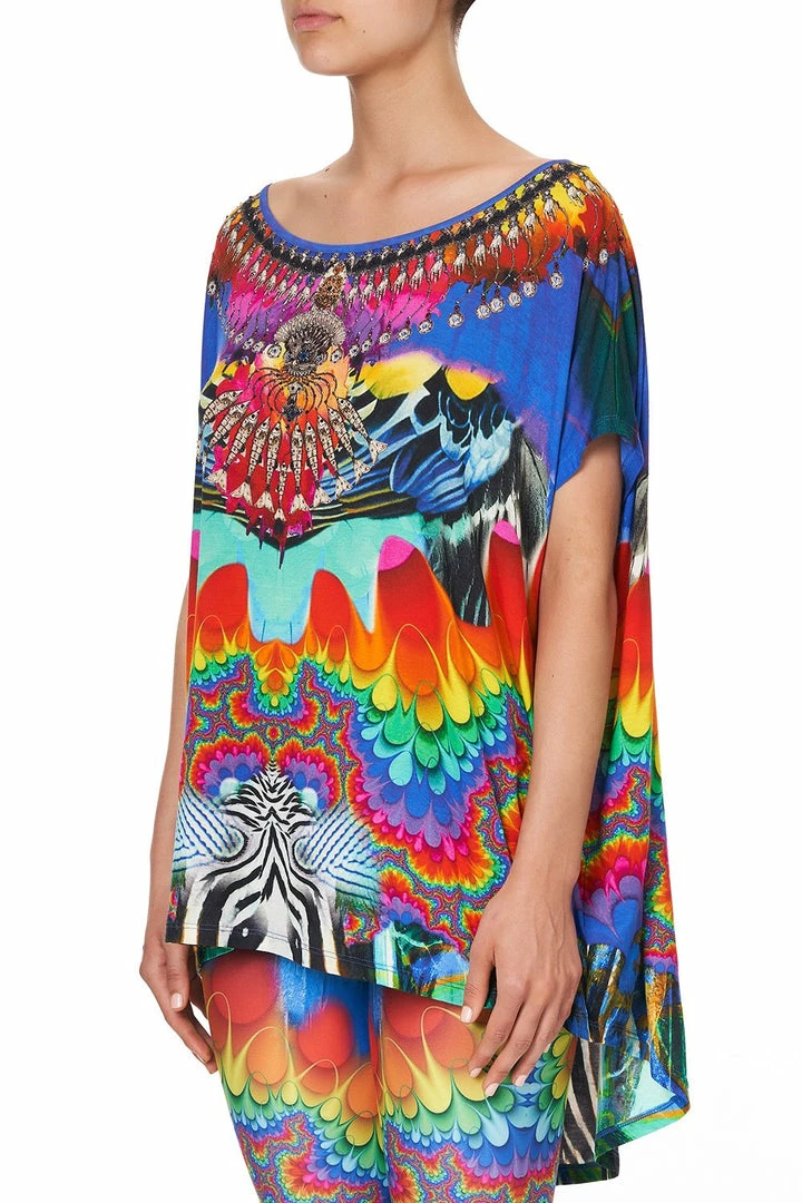 Camilla EBoutique (US) LOOSE FIT TEE RAINBOW GATHERING Sale Clothing