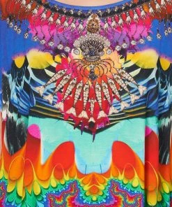 Camilla EBoutique (US) LOOSE FIT TEE RAINBOW GATHERING Sale Clothing