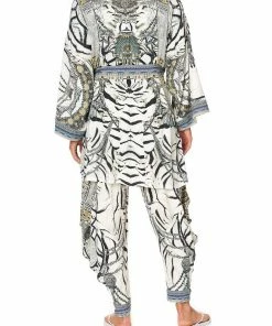 Camilla EBoutique (US) LOUNGE KIMONO WITH TIE WILD BELLE Sale Clothing