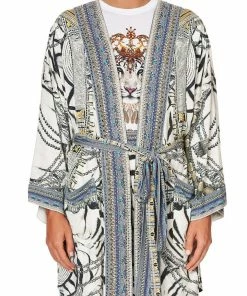 Camilla EBoutique (US) LOUNGE KIMONO WITH TIE WILD BELLE Sale Clothing