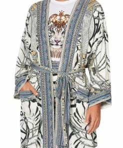 Camilla EBoutique (US) LOUNGE KIMONO WITH TIE WILD BELLE Sale Clothing