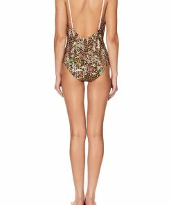 Camilla EBoutique (US) LOW BACK BODYSUIT FAUNA ELECTRO Up To 50% Off