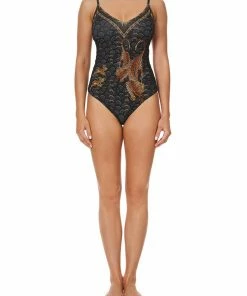 Camilla EBoutique (US) Up To 50% Off LOW BACK BODYSUIT FIRE AT NIGHT