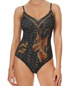 Camilla EBoutique (US) Up To 50% Off LOW BACK BODYSUIT FIRE AT NIGHT
