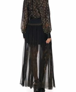 Camilla EBoutique (US) MAXI SKIRT WITH SHAPED YOKE COBRA KING Up To 50% Off
