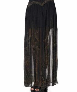 Camilla EBoutique (US) MAXI SKIRT WITH SHAPED YOKE COBRA KING Up To 50% Off