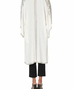 Camilla EBoutique (US) MID LENGTH KIMONO COAT LUXE CREAM Sale Clothing