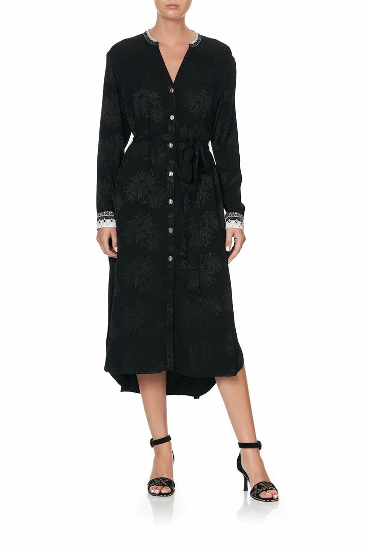 Camilla EBoutique (US) Up To 50% Off MID LENGTH SHIRT DRESS SILVER LININGS