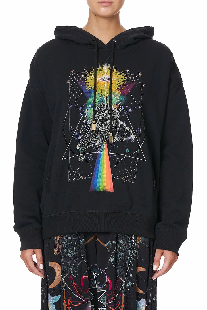 Camilla EBoutique (US) Up To 40% Off HOODIE WITH SIDE POCKETS MIDNIGHT MOON HOUSE