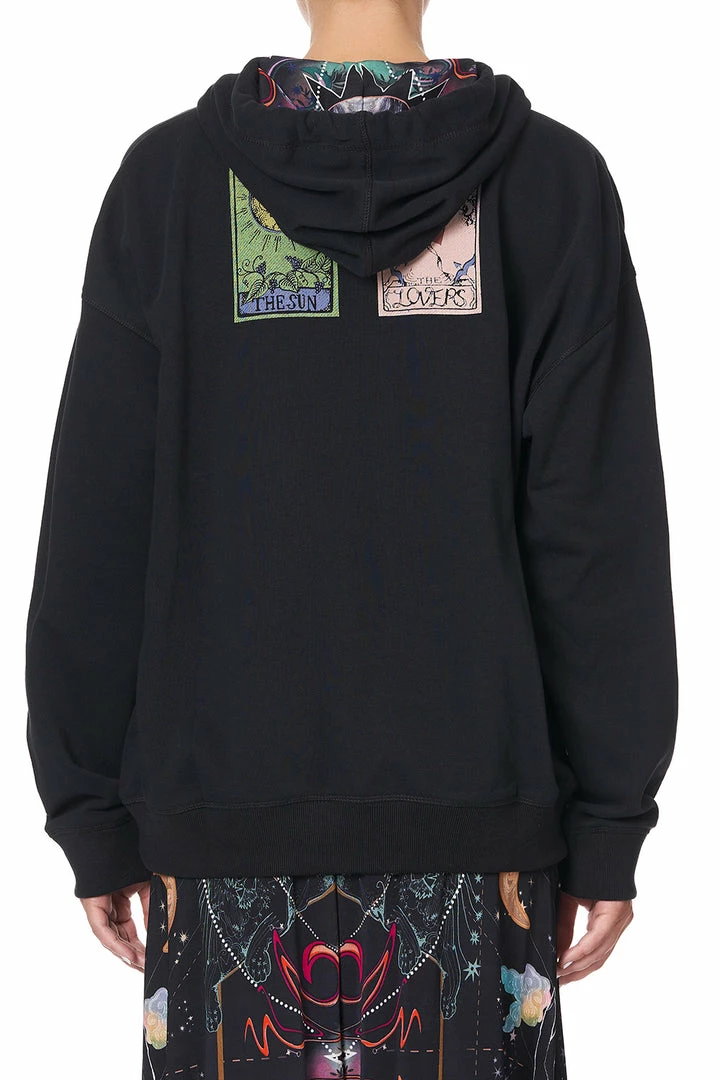 Camilla EBoutique (US) Up To 40% Off HOODIE WITH SIDE POCKETS MIDNIGHT MOON HOUSE