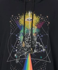 Camilla EBoutique (US) Up To 40% Off HOODIE WITH SIDE POCKETS MIDNIGHT MOON HOUSE