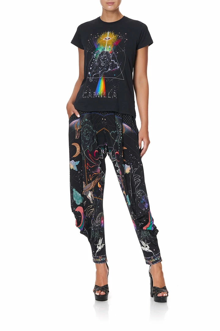 Camilla EBoutique (US) Up To 30% Off SLIM FIT ROUND NECK T-SHIRT MIDNIGHT MOON HOUSE