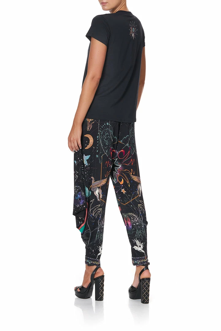 Camilla EBoutique (US) Up To 30% Off SLIM FIT ROUND NECK T-SHIRT MIDNIGHT MOON HOUSE